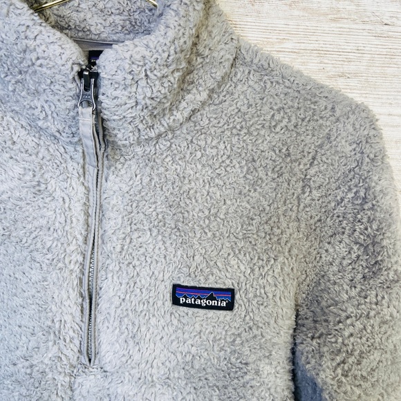 Patagonia Los Gatos 1/4 zip fleece jacket salt gray. EUC SZ small - Picture 4 of 7